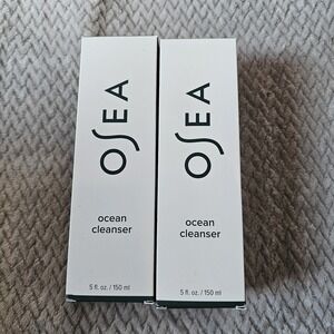 Osea Ocean Cleanser Nourishing Facial Cleansing Gel Seaweed 5 oz Pump 2 Ct